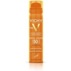 Vichy Icke-komedogena Solskydd & Brun utan sol Vichy Ideal Soleil Freshness Face Mist SPF50 75ml