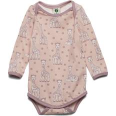 Småfolk Barnkläder Småfolk Body Sophie la Girafe - Pale Blush (86-3022)