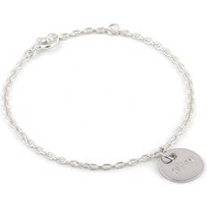 Emma Israelsson Silver Armband Emma Israelsson Queen Coin Bracelet - Silver