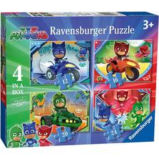 Les Pyjamasques Puzzles Classiques Ravensburger Puzzle PJ Masques 4 dans Une boîte 12. 16. 20. 24 pièces