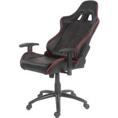 Sillas de juego LC-Power LC-GC-1 silla para videojuegos Silla para videojuegos de PC Negro, Rojo