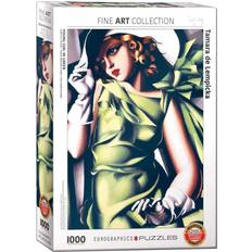 Jigsaw Puzzles Eurographics Young Girl in Green 1000 Pieces