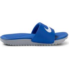 NIKE Textile Slippers NIKE Kawa PS/GS - Hyper Cobalt/White