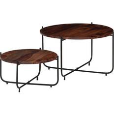 Steel Coffee Tables vidaXL 246015 2-pack Coffee Table 60cm 2pcs