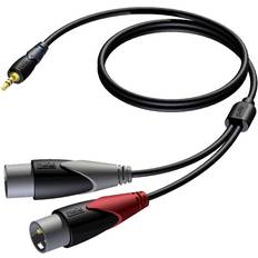 Procab CLA712 2XLR-3.5mm 3m