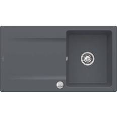Villeroy & Boch Køkkenvaske med bakke Villeroy & Boch Siluet 50 Flat (33352Fi4)