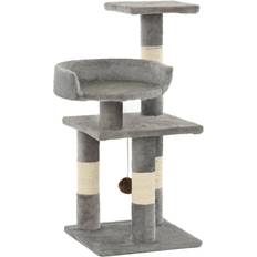 Mobili grattatoi per gatti Animali domestici vidaXL Albero Per Gatti Tiragraffi In Sisal 65 cm Beige