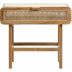 Teak Console Tables Nordal Merge Console Table 35x90cm