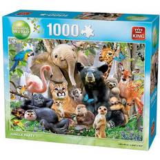 King Puzzle King Jungle Party 1000 Pieces