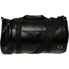 Fred Perry Classic Barrel Bag - Black/Gold