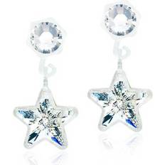 Blomdahl pendant Blomdahl Pendant Star Earrings - White/Transparent