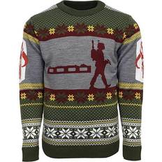 Star wars jultröja Numskull Star Wars Boba Fett Christmas Jumper Unisex - Green