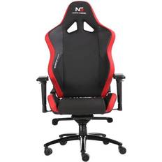 Nordic gaming heavy metal gamer stol Nordic Gaming Heavy Metal Gaming Chair - Black/Red