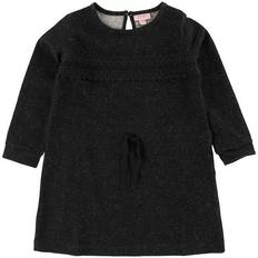 Noa Noa Miniature Kjoler Børnetøj Noa Noa Miniature Mini Shimmer Dress - Black (2-4826-1)