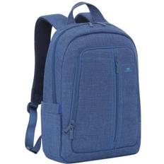 Rivacase Sac à dos confort, 15.6 pour ordinateur portable notebook Laptop en toile bleue