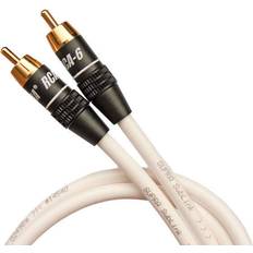 Rca kabel vit kablar Supra Sublink 1RCA - 1RCA 10m