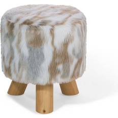 Poggiapiedi Beliani Texas Foot Stool 35cm