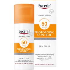 Non Comedogenico Protezioni Solari e Autoabbronzanti Eucerin Photoaging Control Sun Fluid SPF50 50ml