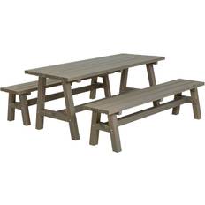 Gris Mesas de picnic Plus Country Plank 187900-18