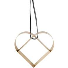 Messing Kerstboomversieringen Stelton Figura Heart