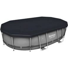 Piezas de Piscina Bestway Cubierta de Piscina ovalada Flowclear 4,27 m x 2,50 m