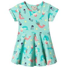 Frugi Little Spring Skater Dress - St Agnes Mermaid Magic (DRS908AMM)