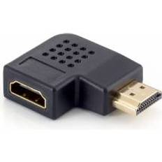 Angled HDMI-HDMI M-F Adapter