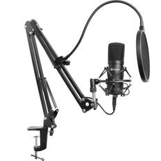 Bordmikrofon - Unidirectional Mikrofoner Sandberg Streamer USB Microphone Kit