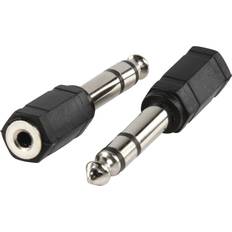6.3mm - 3.5mm Adapter M-F