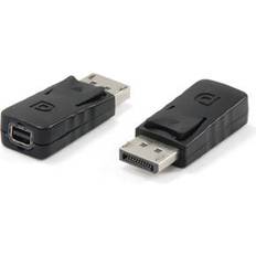 DisplayPort-kablar - RJ45-RJ45 Equip DisplayPort-Mini DisplayPort M-F Adapter