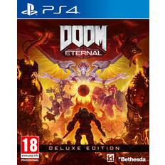 Første person skyde spil (FPS) PlayStation 4 spil Doom Eternal - Deluxe Edition (PS4)