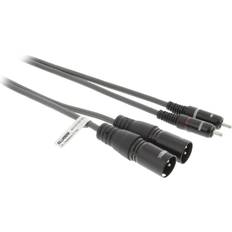 Sweex 2RCA-2XLR 3m