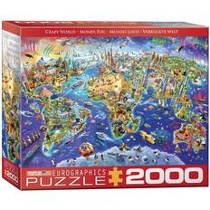 Pussel 2000 bitar Eurographics Crazy World 2000 Bitar