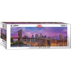 Puslespil new york Eurographics Brooklyn Bridge New York 1000 Pieces