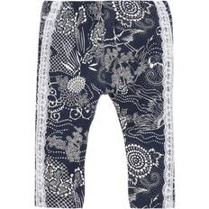 Fugle Bukser Børnetøj Name It Baby Printed Leggings - Blue/Dark Sapphire (13163381)