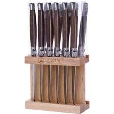 Hout Besteksets Laguiole - Cutlery Set 12pcs