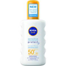 Nivea sun protect spf50 Nivea Sun Sensitive Immediate Protect Spray SPF50