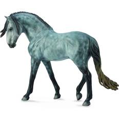 Maatilaelämä Patsaat Collecta Andalusian Stallion Dapple Grey 89555