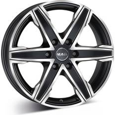 Mak In Lega King6 6.5x16 6x130 ET 62 Ice Black