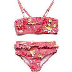 Småfolk Bikini with Ruffles & Mermaid - Rapture Rose (91-9920)