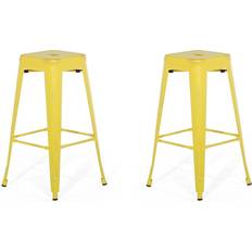 Or Tabourets de bar Beliani Cabrillo Tabouret de bar 76cm 2pcs