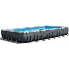 Piscine Intex Piscina da giardino 975x488x132 cm con pompa, scaletta e accessori