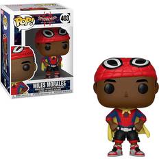 Spider-Man Figurines Funko Pop! Marvel Spider-Man into the Spiderverse Miles Morales Cape