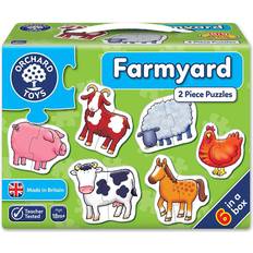 Orchard Toys Pussel Orchard Toys Farmyard 6x2 Bitar