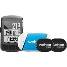 Compteur de distance Compteurs de Vélo et Capteurs de Vélo Wahoo Fitness Ordinateur de vélo Elemnt Bolt GPS Stealth Edition Pack