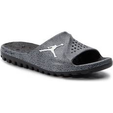 Nike Syntetisk Badesandaler Nike Jordan Super Fly - Black/White/Cool Grey