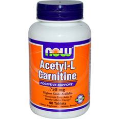 Now l carnitine Now Foods Acetyl-L Carnitine 90pcs 90 pcs