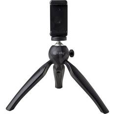 "1/4" -20 UNC" Treppiedi Celly Click Mini Table Tripod Nero