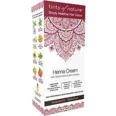 Henna Hair Dyes Tints of Nature Henna Cream Chocolate 70ml