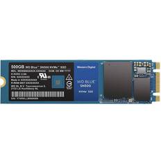 PCIe Gen3 x2 NVMe Hard Drives Western Digital Blue SN500 NVMe WDS500G1B0C 500GB